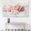 핑크꽃 라넌큘러스 와이드 풍경 사진 그림 액자 41 x 27 cm