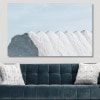 화이트 마운틴 와이드 풍경 사진 그림 액자 100 x 63 cm