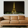 야경 에펠탑 와이드 풍경 사진 그림 액자 73 x 46 cm