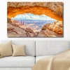 붉은 산 와이드 풍경 사진 그림 액자 73 x 46 cm